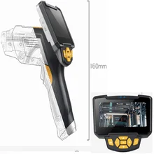 4,3 дюймов промышленный эндоскоп 1080P Инспекционная камера для автоматического ремонта инструмент змея жесткий ручной Wifi эндоскоп Android35