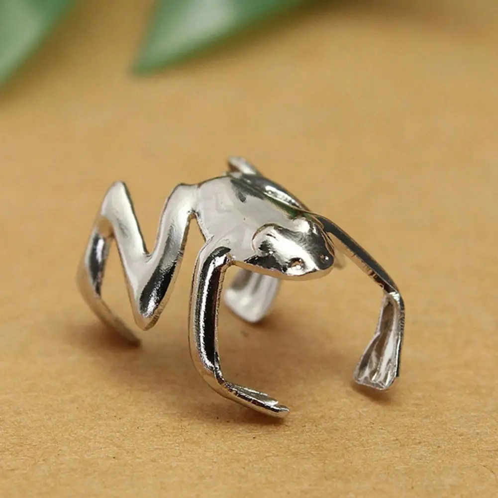 Fashion Women Frog Ear Cuff Clip No Piercing Earrings Punk Jewelry Birthday Gift trendy