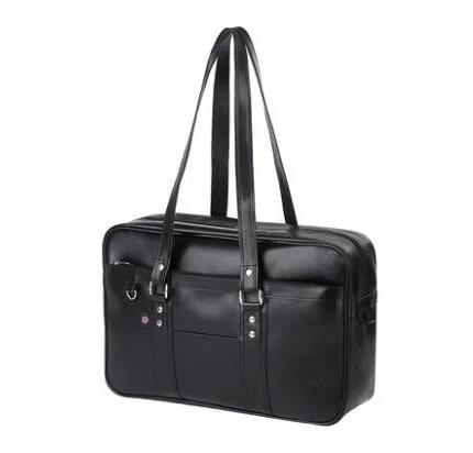 High-Q Unisex Anime Japan Student School PU Uniform Bag Lolita Girl Preppy Casual Handbags Shoulder Crossbody Bags |