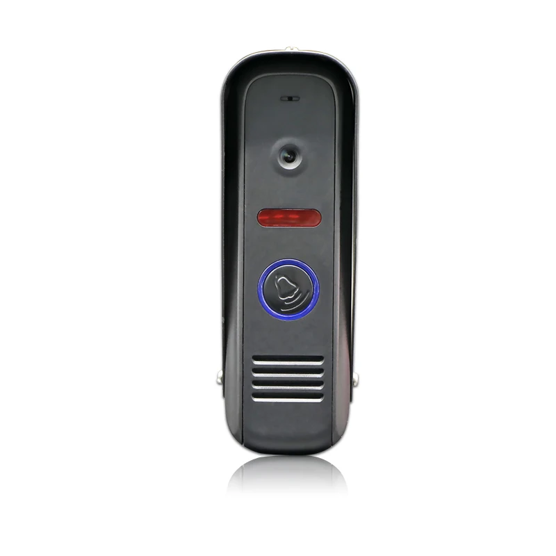JERUAN 720 P AHD HD 7 дюймов видео-телефон двери разблокировки внутренней Системы 2 запись монитор + 2 ИК Мини 1.0MP Камера с детектором движения