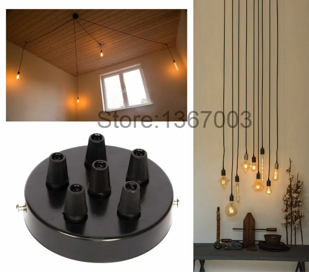 1pcs High Quality Multi Ceiling Rose Pendant Light Ceiling