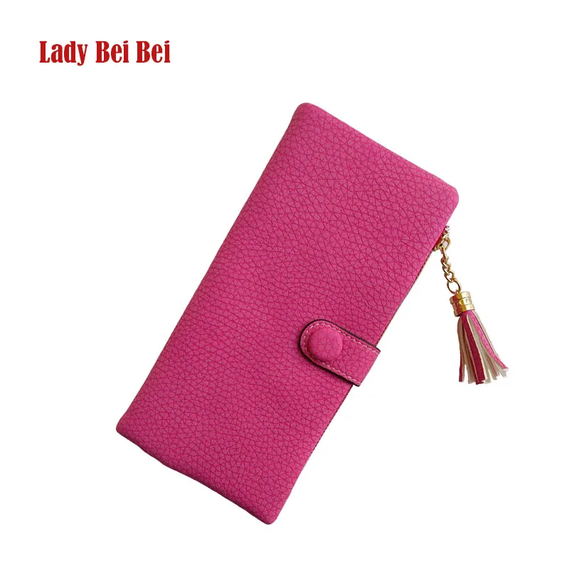 2016 женский длинный кошелек многофункциональные женские кошельки на молнии сумочка клатч держатель для карт карамельный цвет portefeuille femme