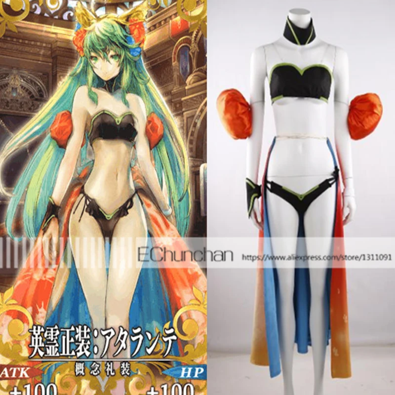 Fate apocrypha Archer Atalanta костюм для косплея на 2 годовщину Grand Order Extra Женский взрослых