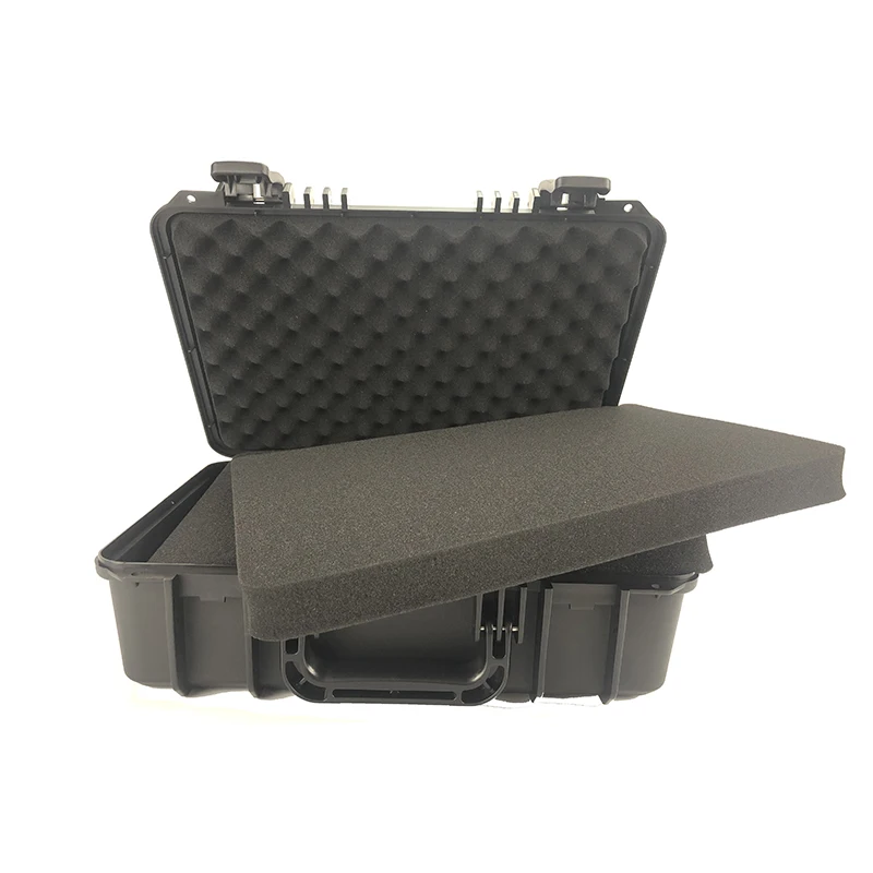 ABS Plastic Sealed Tool Box Safety Equipment Toolbox Suitcase Impact Resistant Tool Case Shockproof w Foam Logo Four Color 5