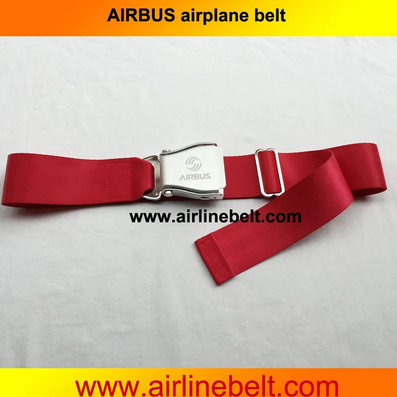 Классические Ползунковые ремни AIRBUS Логотип Регулируемый овальной формы ползунок ремень безопасности самолета ремень для джинсов - Цвет: A2