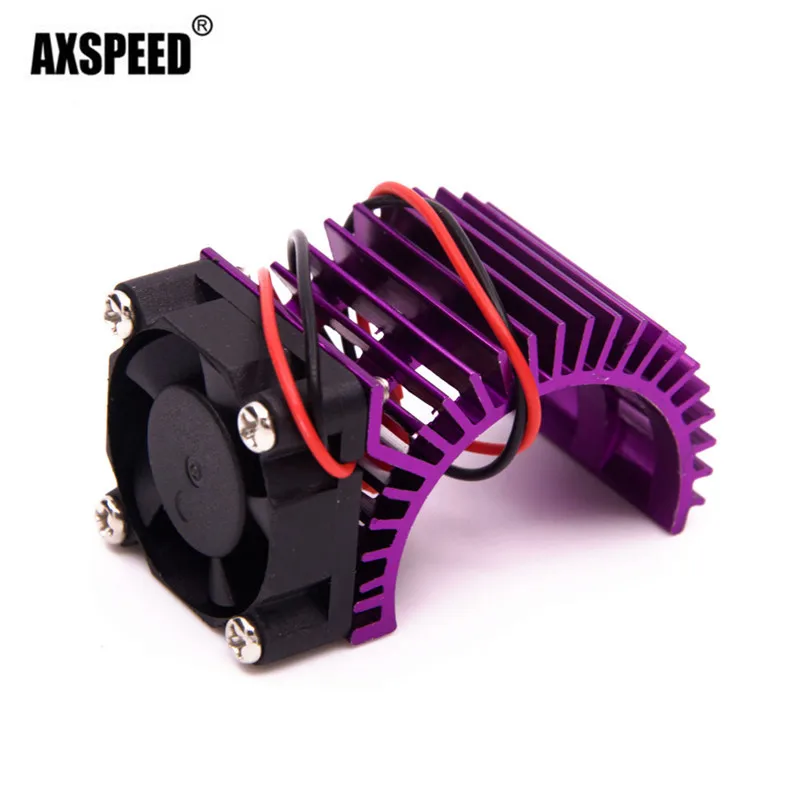 

Motor Heat dissipation+fan (slow) with 5V Cooling Fan for 1/10 RC Car 540 550 Size