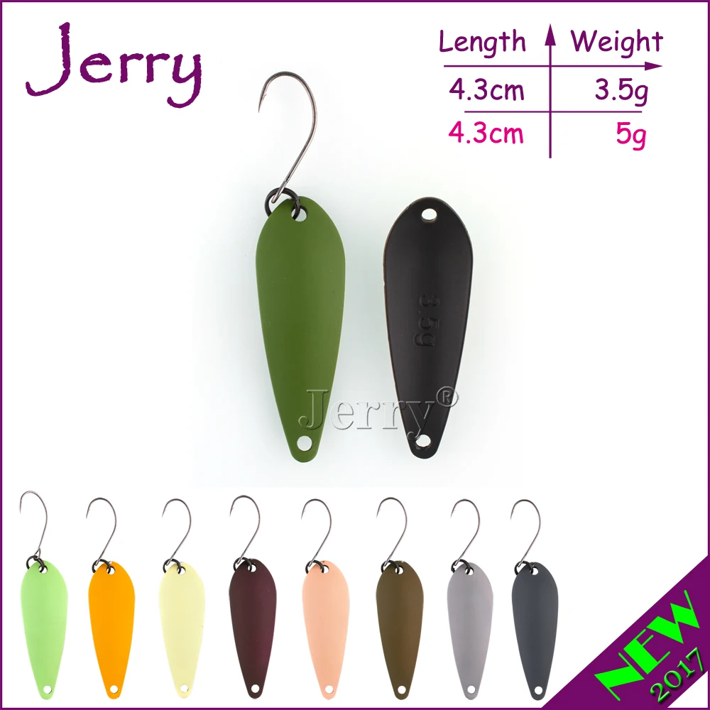 Buy Jerry 1pc high quality lake trout spoon fishing