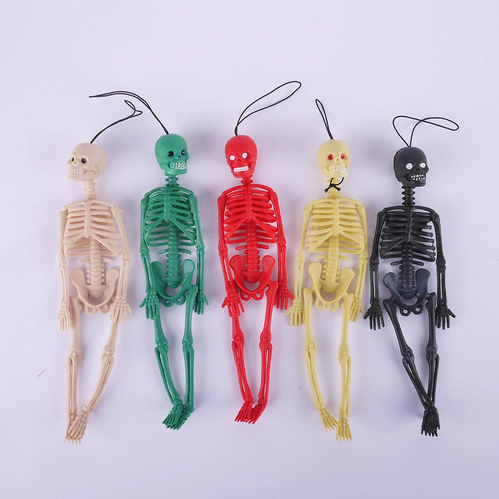 New Scary Skeleton Model Children Prank Halloween Toy Anti stress Toys