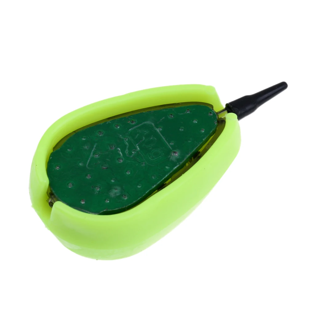 Carp Fishing In-line Flat Method Feeder & Mould Lead Sinker -30g 40g 50g 60g Fishing Tool mangeoires Alimentadores 