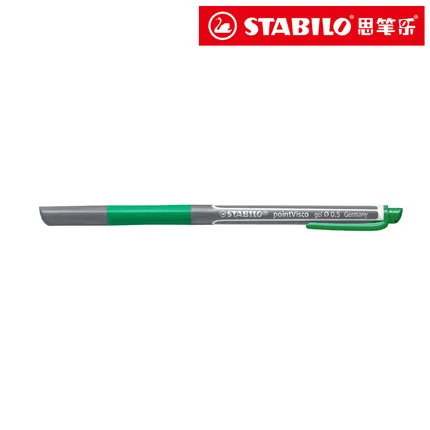 3 шт./партия Stabilo Point Visco Gel 1098 тонкая гелевая чернильная Ручка-роллер шариковая ручка 0,5 мм немецкий черный/синий/красный/зеленый цвет - Цвет: AS PIC 3PCS