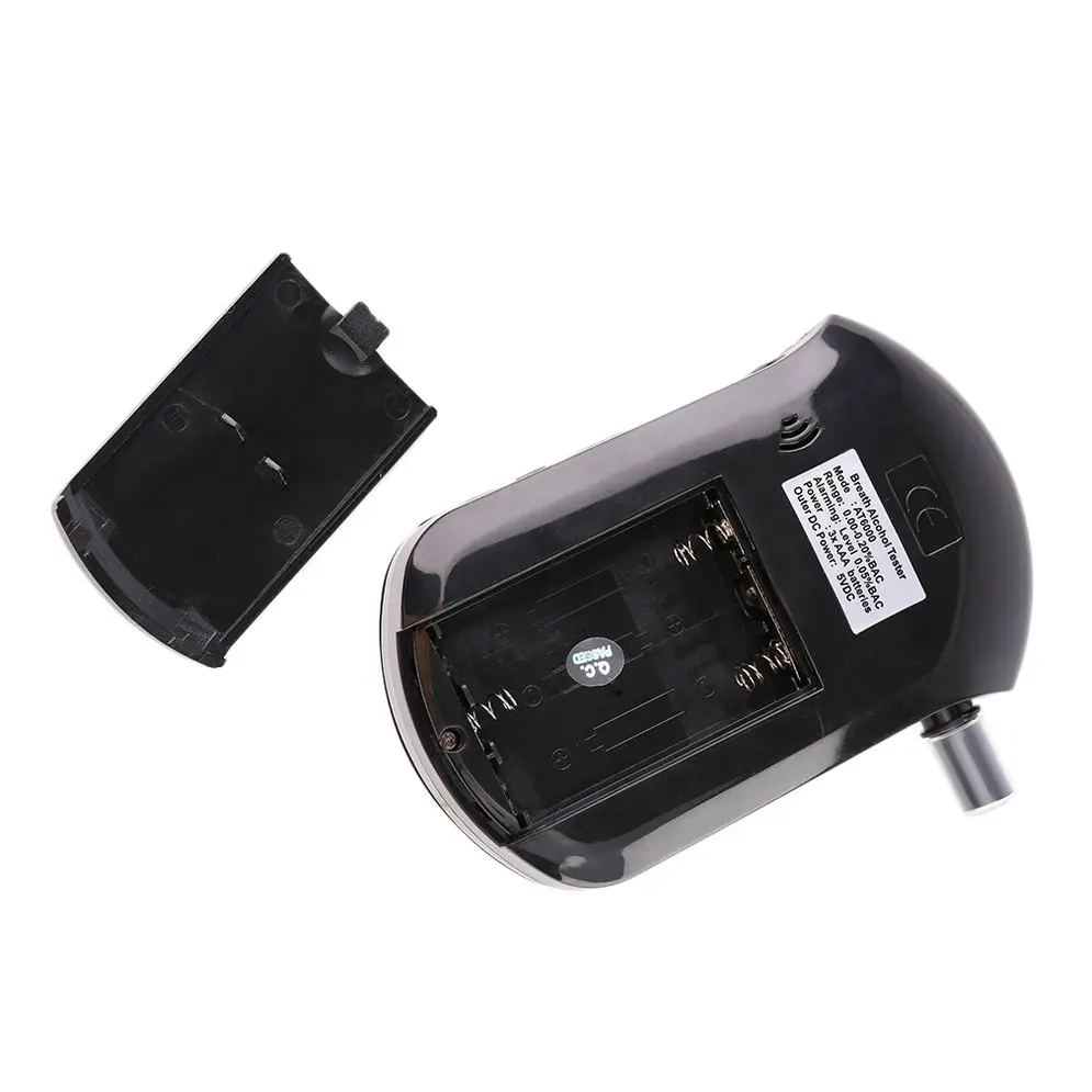 U-Kiss портативный алкотестер с ЖК-дисплеем Цифровой детектор алкоголя Алкотестер анализатор автомобильный привод безопасности