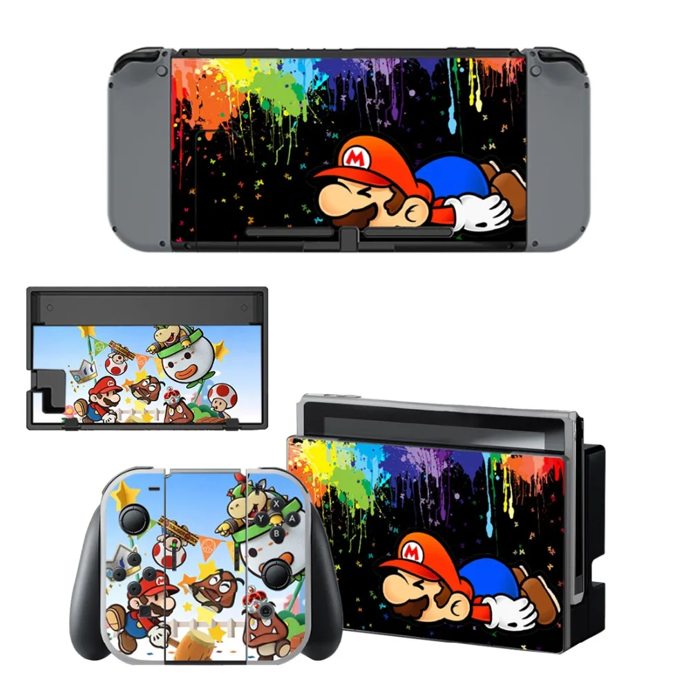 Супер Марио nintendo switch кожа Nintend переключатель Vinilo наклейка для nintendo Switch NS консоль Joy-con контроллер