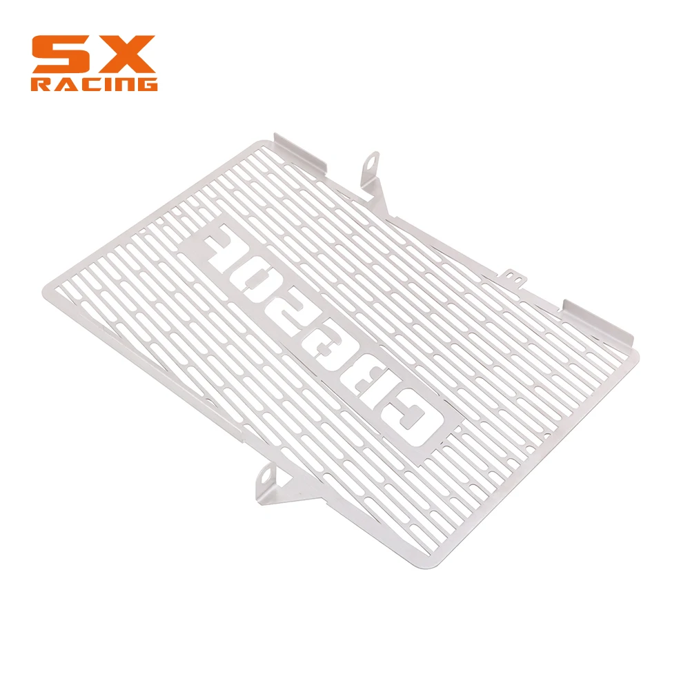 Мотоцикл из нержавеющей стали двигатель вентилируемый чехол Аксессуары радиатор Защитная крышка для HONDA CB650F CB 650F 2013