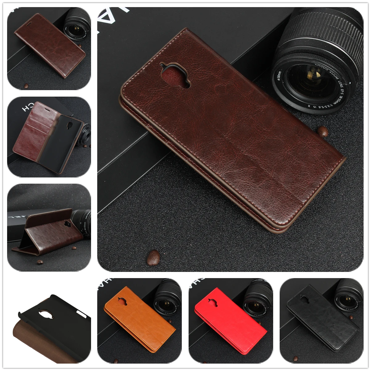 imágenes para Caja de la Carpeta de lujo para Oneplus 3 1 + 3 A3000 premium Cubierta de la Caja Del Teléfono Del cuero Del Tirón para oneplus 3 T A3010 Bolsas imágenes para Caja de la Carpeta de lujo para Oneplus 3 1 + 3 A3000 premium Cubierta de la Caja Del Teléfono Del cuero Del Tirón para oneplus 3 T A3010 Bolsas