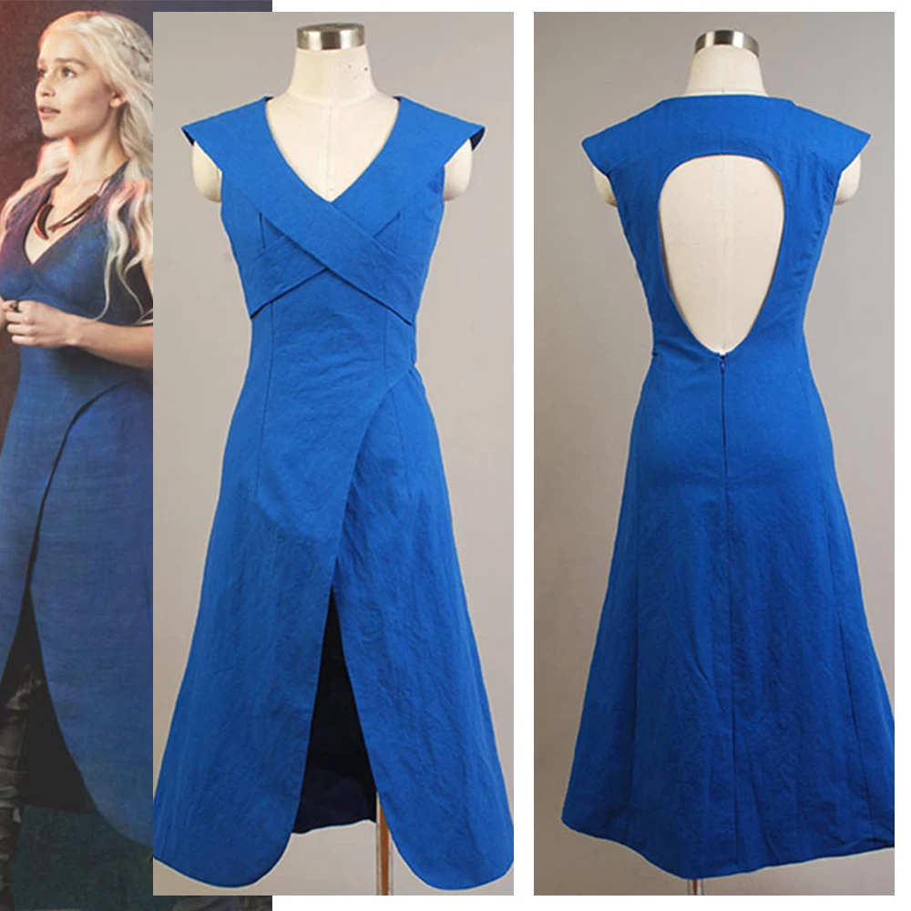Game of Thrones Daenerys Targaryen Kleid Cosplay Kostüm ...