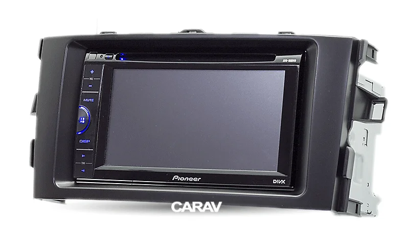 CARAV 11-110 Высокое качество Радио Фризовая для TOYOTA Auris 2012-2006 стерео Фризовая тире CD отделка Установка комплект