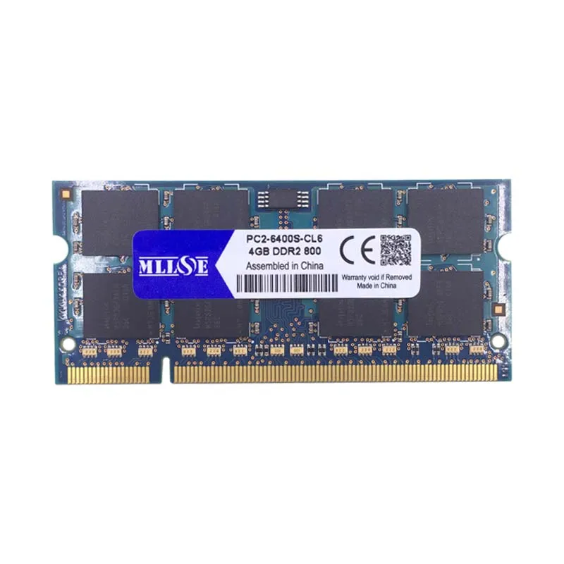 MLLSE ram DDR2 4 ГБ 8 ГБ 800 МГц PC2-6400 sdram ноутбук, память ram ddr2 4 ГБ 800 МГц PC2-6400S ноутбук, 4g 4 ГБ ddr2 память