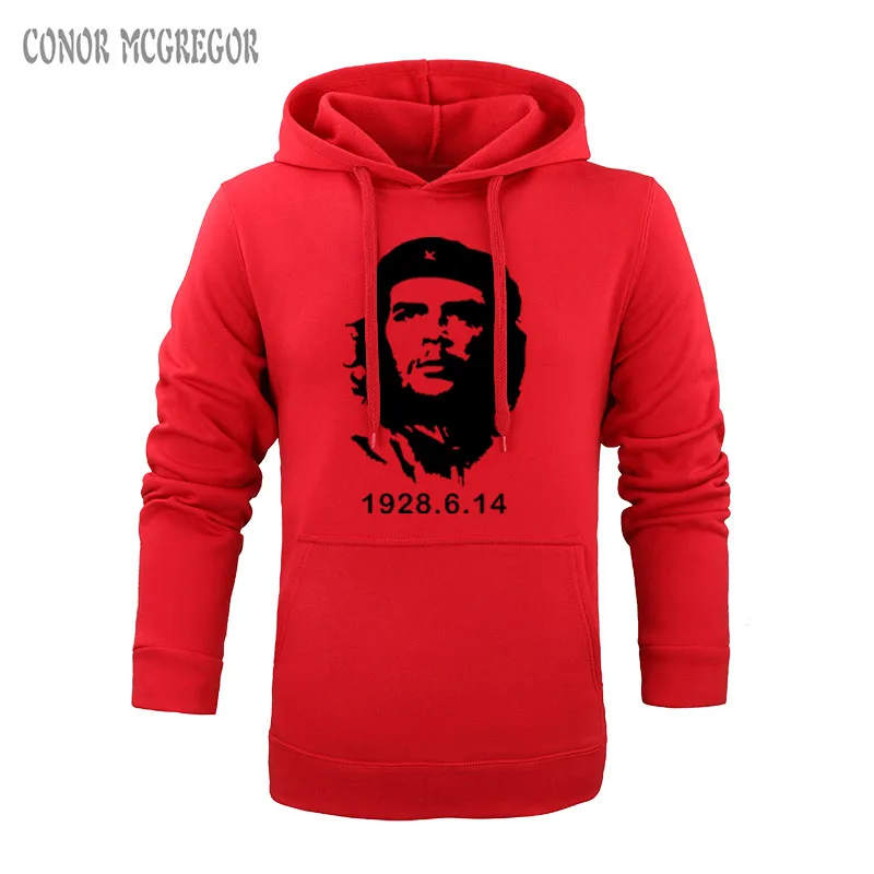 2018 Летняя мода Che Guevara толстовка с капюшоном мужская хлопковая классная