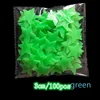 3cm green 100pcs