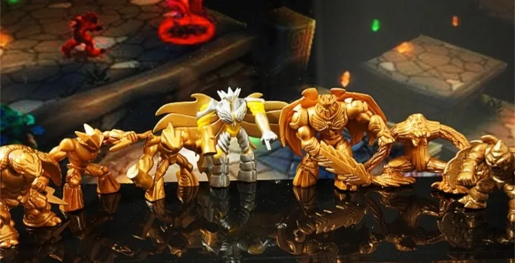 Фигурки Gormiti из ПВХ 5 шт./лот отправка в случайном порядке итальянские Мультяшные