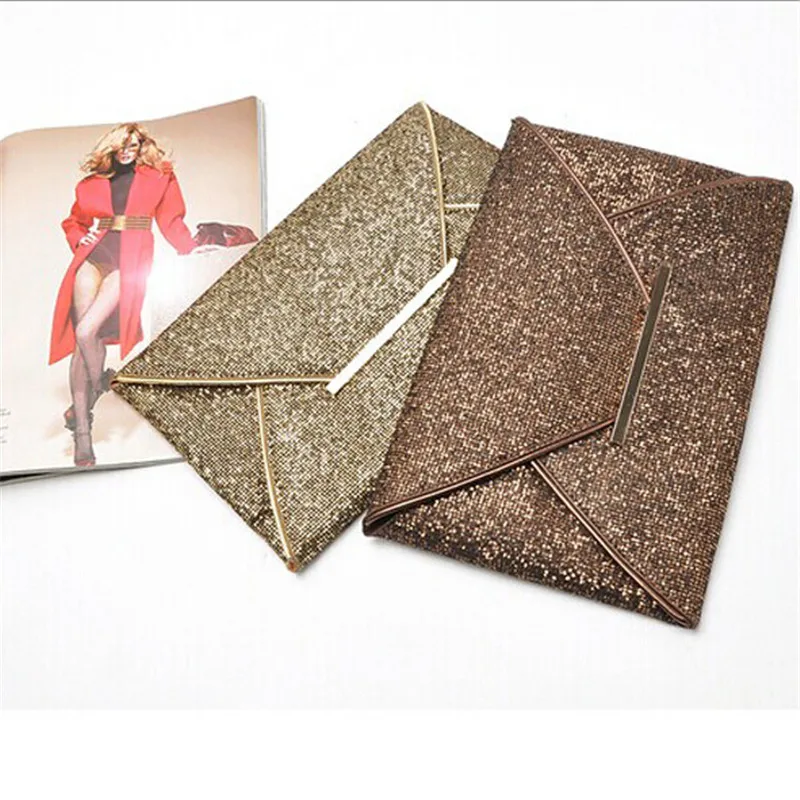 Osmond Women Evening Bag Pouch Sequins Envelope Clutch Black Handbag Party Banquet Glitter Bag Clutches Gold Purses Bolsas Mujer Osmond Women Evening Bag Pouch Sequins Envelope Clutch Black Handbag Party Banquet Glitter Bag Clutches Gold Purses Bolsas Mujer