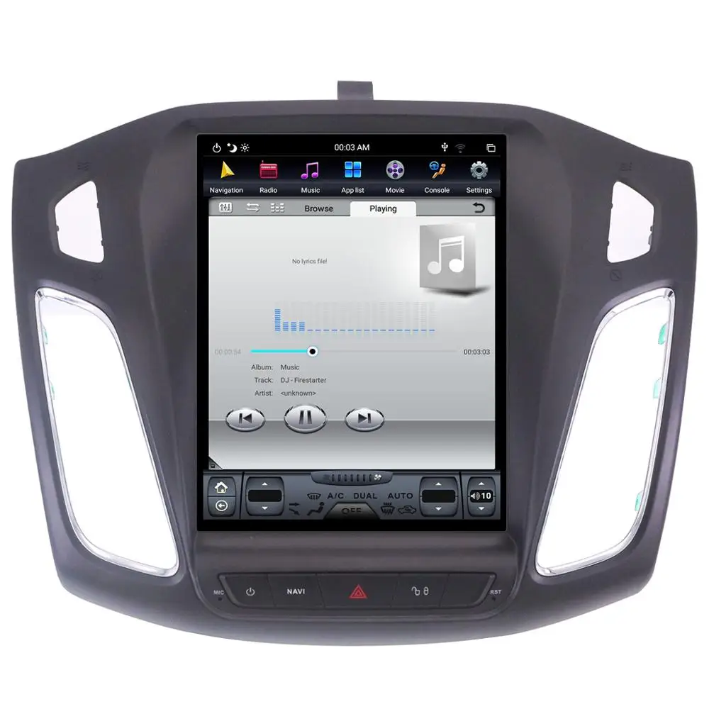 10," Android 8,1 4+ 64 Гб Teala стиль автомобиля dvd-плеер gps Navi для Ford Focus 2012- мультимедийная лента рекордер buit-in carplay