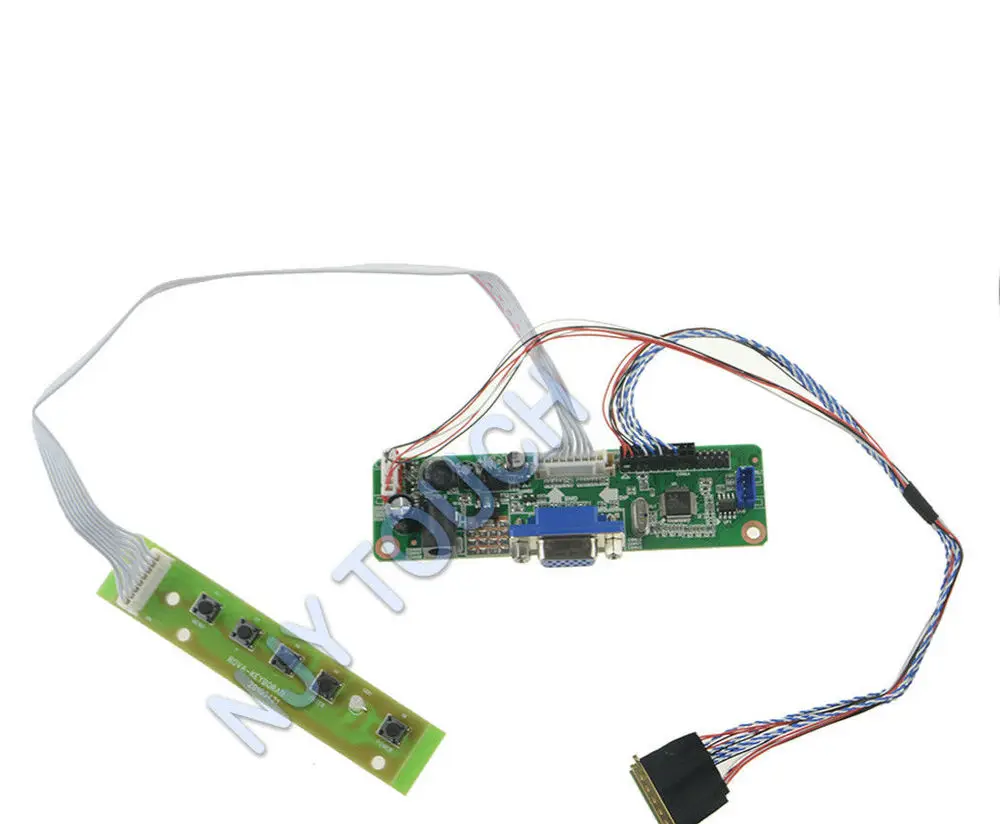V.M70A VGA LVDS плата контроллера набор &quotсделай сам&quot для CLAA121UA01CW CLAA121UA02CW 1600x900
