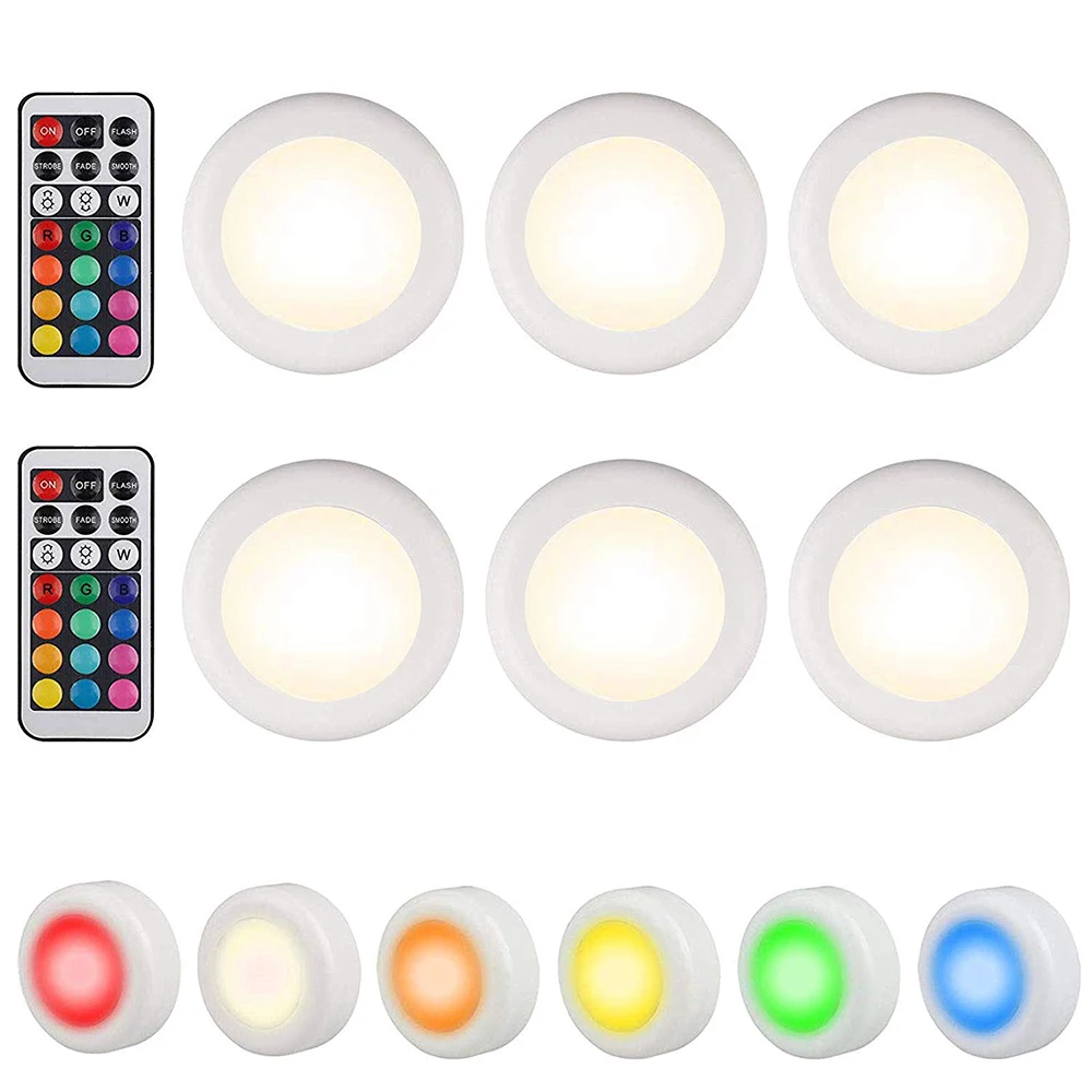Светодиодная подсветка под шкаф RGB 12 цветов с регулируемой яркостью сенсорный