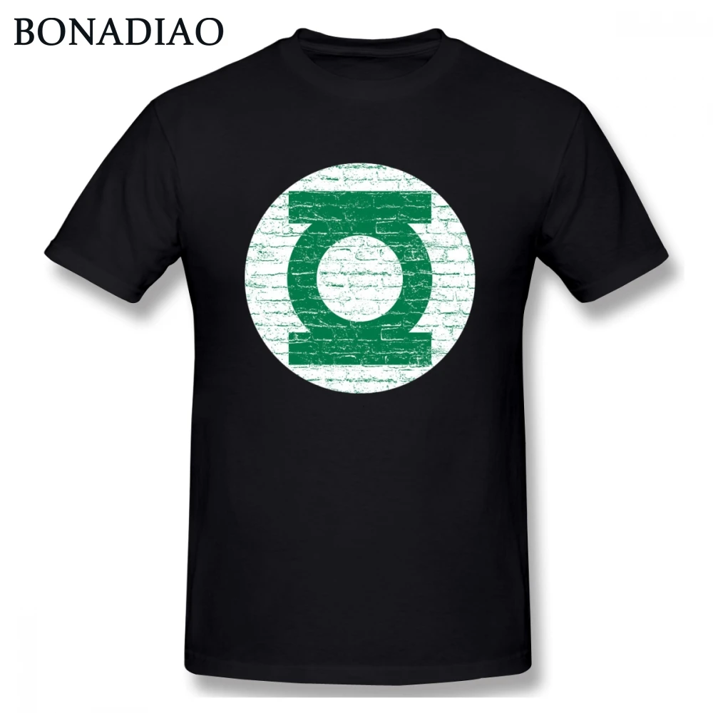 Boy Greenn Lantern Logo T Shirt Cheap Organic Cotton Free Shipping Homme Tee Wholesale |