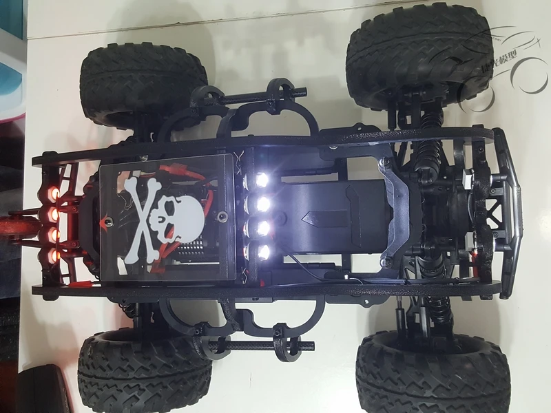 HPI Savage Flux F XL 5,9 4,6 рулонные рейлинги/фары/боковые огни/фонари на крыше Лампы светодиодные панели со светодиодными лампами системы