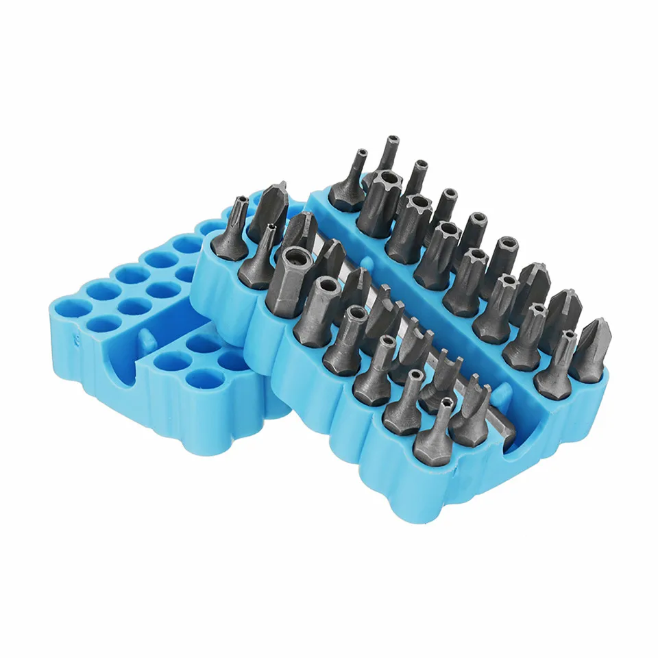Drillpro 33Pcs Security Star Torx Screwdriver Bit Set Kit ...