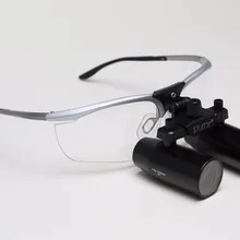 TAO'S 4.0x призматический Keplerian стиль увеличения стоматологические лупы-бинокуляр хирургический с светодиодный налобный фонарь