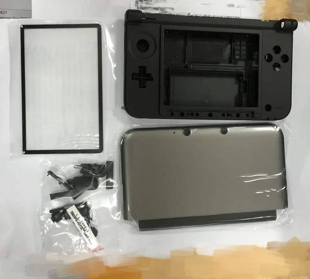 

Console Full Housing Shell Case Repair Parts +Tool for Nintend o 3DS XL/3DS LL in Grey