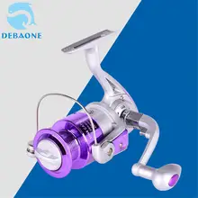DEBAONE спиннинговая катушка, спиннинговое колесо на 8BB 5,2: 1 Передаточное отношение, пластмассовая катушка, переднее сопротивление, 8 кг, максимальная мощность, спиннинговая Рыболовная катушка
