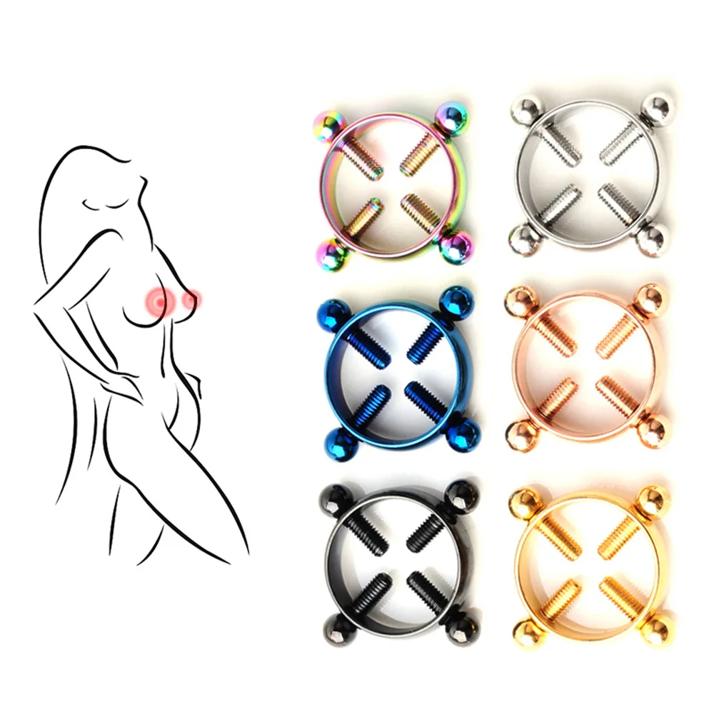 1 шт. регулируемые зажимы для сосков флирт секс фетиш бдсм раб интимные игрушки