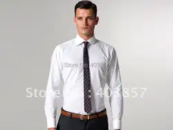 Изготовленный на заказ 100% хлопок Shrit белая рубашка идеальная Повседневная рубашка. Без морщин мягкий удобный и изысканный HS0099