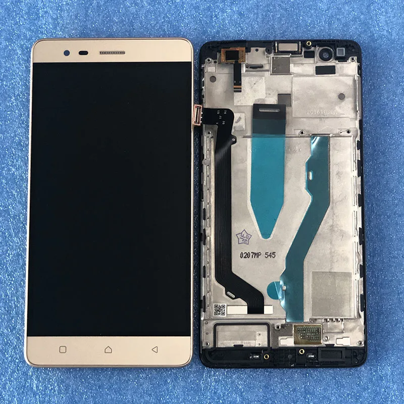 

For 5.5" LENOVO K5 Note A7020 Axisinternational LCD Display Screen+Touch Panel Digitizer For A7020a48 K52t38 k52e78 Frame