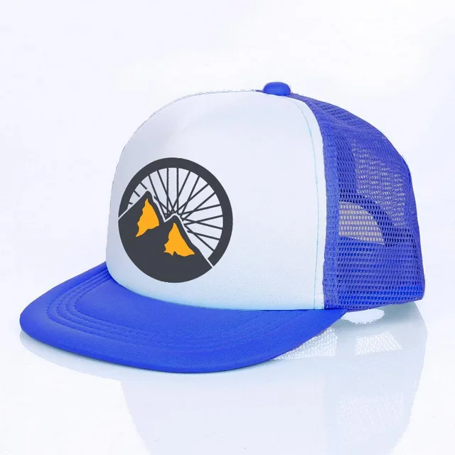 blue flat brim hats