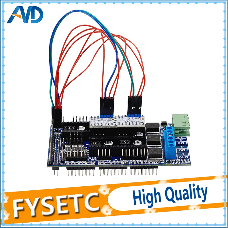 

Ramps 1.5 Base on Ramps 1.4 3D Control Panel Printer Control Panel Mainboard Mendel + 2pcs TMC2130 V1.1 Driver For SPI