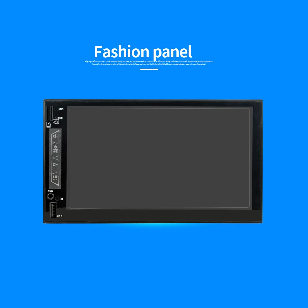 Cheap LaBo 2 DIN 6.95 Inch HD In Dash Car Touch Screen Bluetooth Stereo MP4 MP5 Hands Free HD 1080P Rear View Camera Car Radio Player 3