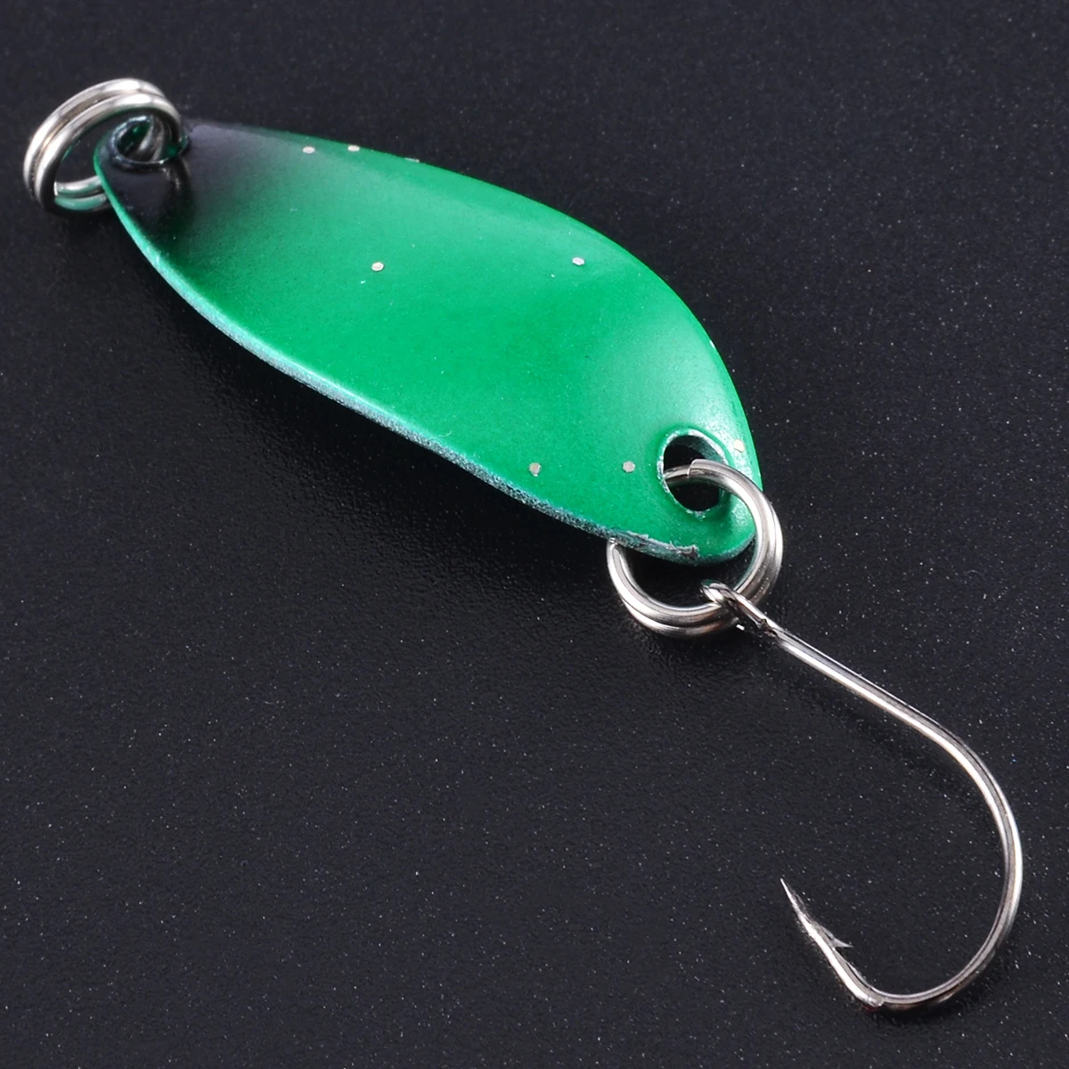 5Pcs Sequin Spoon Fishing Lures 3.3cm/3g Wobbler Baits  Mini Trout Blinker Hard Baits Crankbait Artificial Baits Fishing Tackle