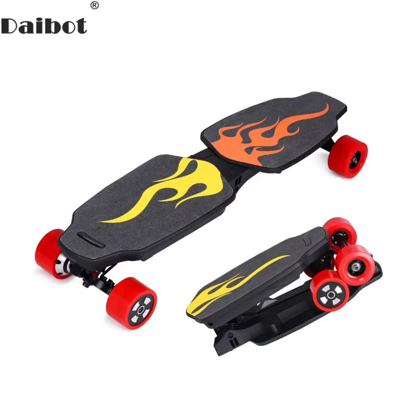 

Daibot Four Wheel Electric Scooter Electric Scooters 500W 24V Foldable Electric Skateboard With Bluetooth Speaker For Adult