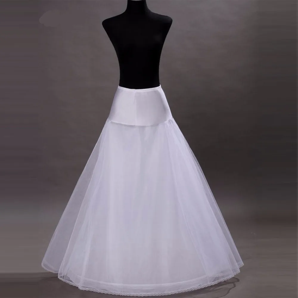 Doragrace кринолин для свадебного платья Свадебная Нижняя юбка 2 Обручи с Часовня Поезд