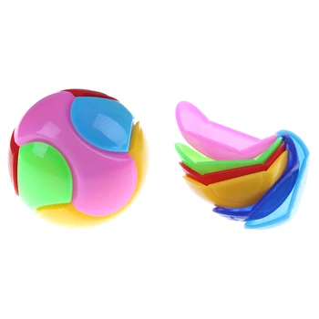 

Creative Assembled Puzzle Educational Toy Gift DIY Assemble Ball Piggy Bank Toy Plastic Bricks Kids Child Early Educational Toys