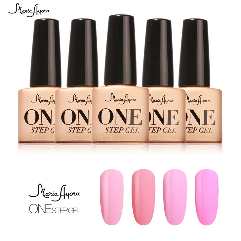 

1PCS One Step Gel Polish No Need Top Base Coat 3 In 1 Gel Varnish Long-lasting Nail Art Design Gel Nail Polish