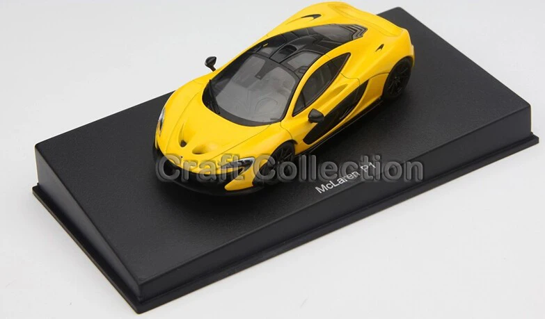 Alloy Model 1:43 Mclaren P1 Sport Car Diecast Cars Toy Luxury Vehicles Limited Edition Craft Miniatures