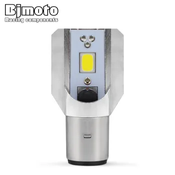 

BJMOTO H6 LED Motorcycle Headlight Blub DC 6V-80V 6W 800LM 6500K Moto Light COB Scooter Motorbike Head Lamp BA20D