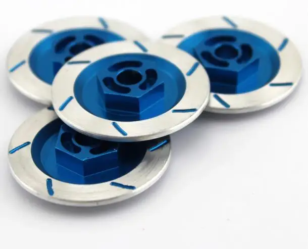 

2Pcs/lot Aluminum Alloy The Brake Disc Wheel Box Metal 12mm Hex Nut For RC 1/10 Models Car Upgrade Parts HSP