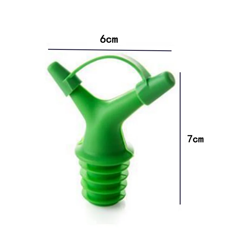 1 шт. плюггер большой-маленькое отверстие товары для дома соусная дробилка случайный цвет рекламные кухонные аксессуары Флюид С Двойной Головкой