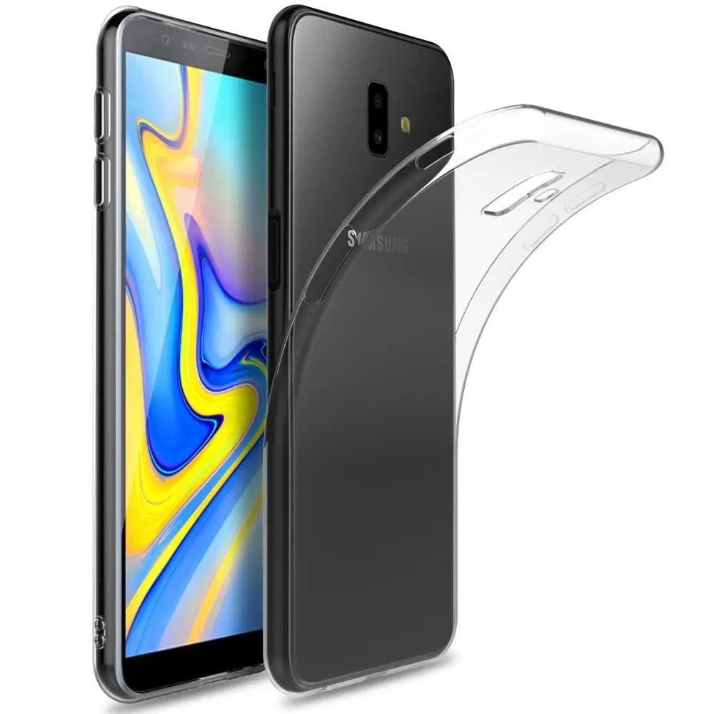 Роскошные 3D кожаный бумажник чехол для телефона чехол на samsung A7 A750 J4 J6 J8 A8 J6 плюс S10e M10 A50 A70 флип glshst - Цвет: Clear